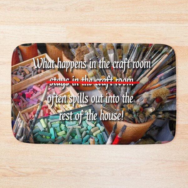 Item preview, What Happens in the Craft Room! Slogan. designed and sold by TTWG.