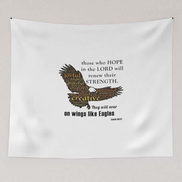 Item preview, Hope in the Lord, Soar Like Eagles designed and sold by GoldyMaster07.