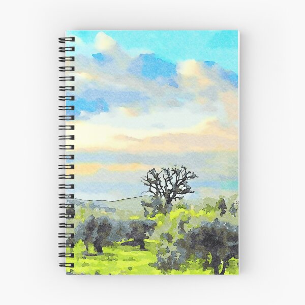 Item preview, Laureana Cilento: landscape with seascape and olive grove at the sunset designed and sold by Giuseppe Cocco.