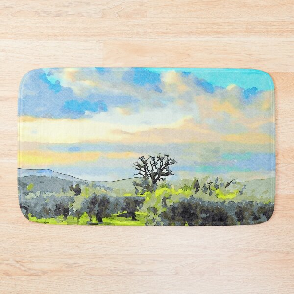 Item preview, Laureana Cilento: landscape with seascape and olive grove at the sunset designed and sold by Giuseppe Cocco.