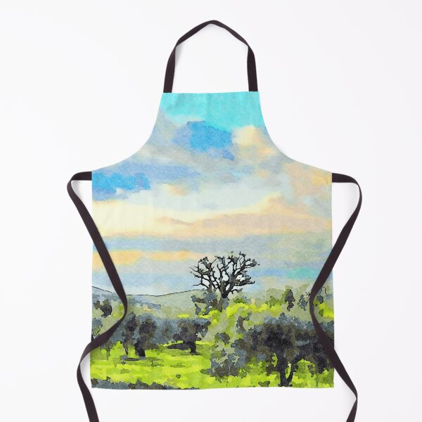 Item preview, Laureana Cilento: landscape with seascape and olive grove at the sunset designed and sold by Giuseppe Cocco.