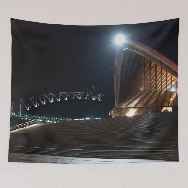 Item preview, NIGHT LIGHTS OF SYDNEY LANDMARK | Architecture Photo designed and sold by PhotoStory.