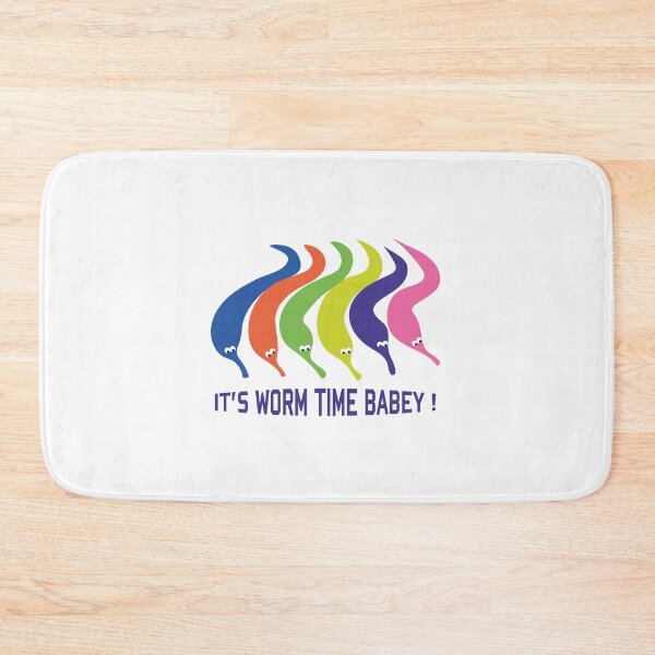 Item preview,  Worm Time Babey! even designed and sold by Catcrea.