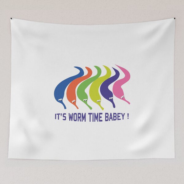 Item preview,  Worm Time Babey! even designed and sold by Catcrea.