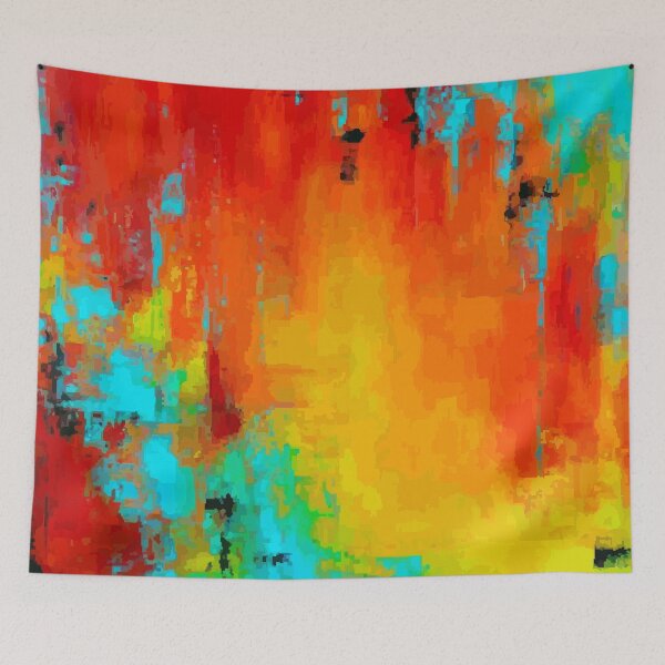 Item preview, Abstract Art Interpreted From A Dry Bush Acrylic Picture designed and sold by carlarmes.