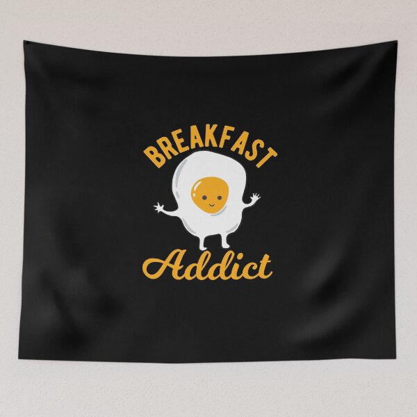 Item preview, Breakfast Addict - Cute Egg designed and sold by CanadianUnicorn.