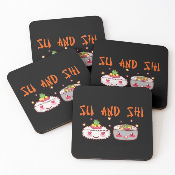 Item preview, Su and Shi, funny gift idea, Japan, Asia, sushi designed and sold by ThommyBLN.