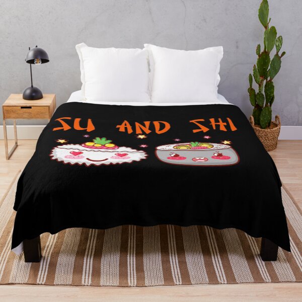 Item preview, Su and Shi, funny gift idea, Japan, Asia, sushi designed and sold by ThommyBLN.