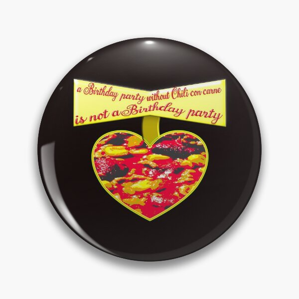 Item preview, Fabulous birthday gift for chili con carne lovers  designed and sold by Ralek.