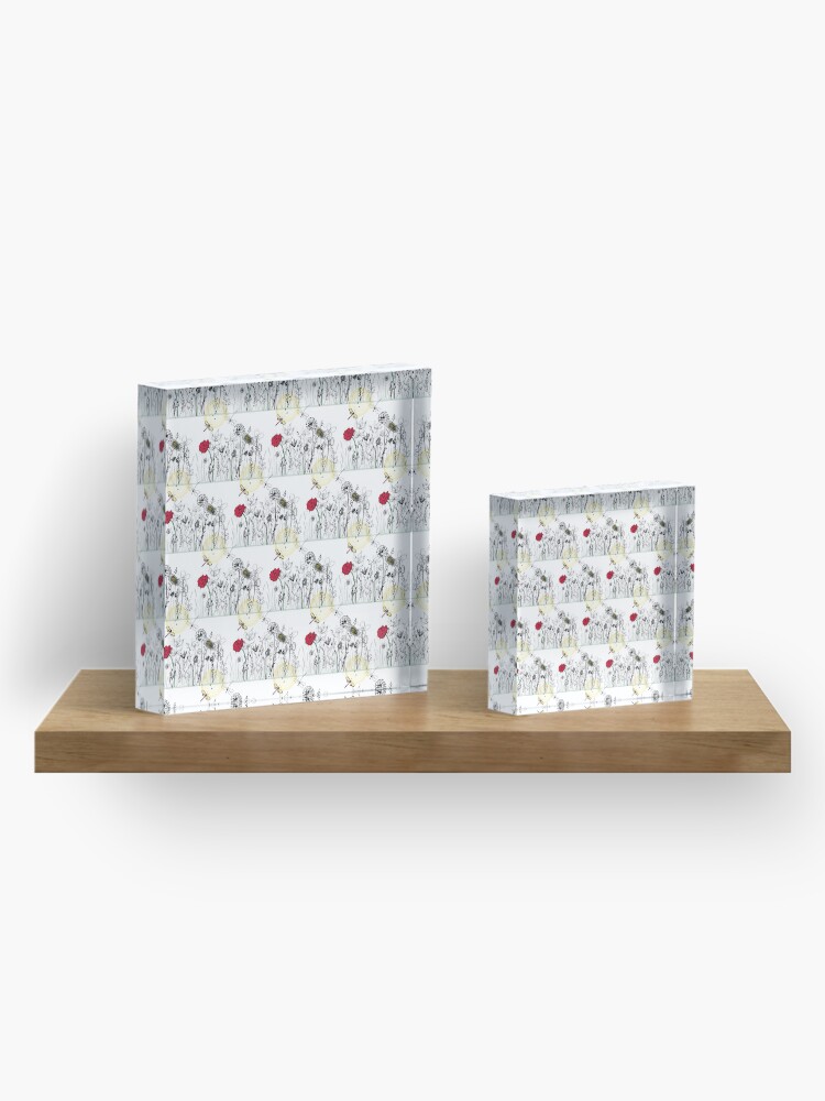 Alternate view of Wild Meadow Acrylic Block