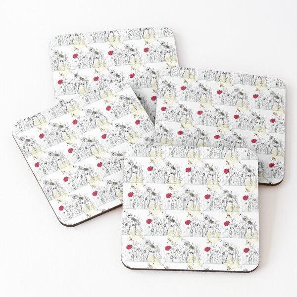 Wild Meadow Coasters (Set of 4)