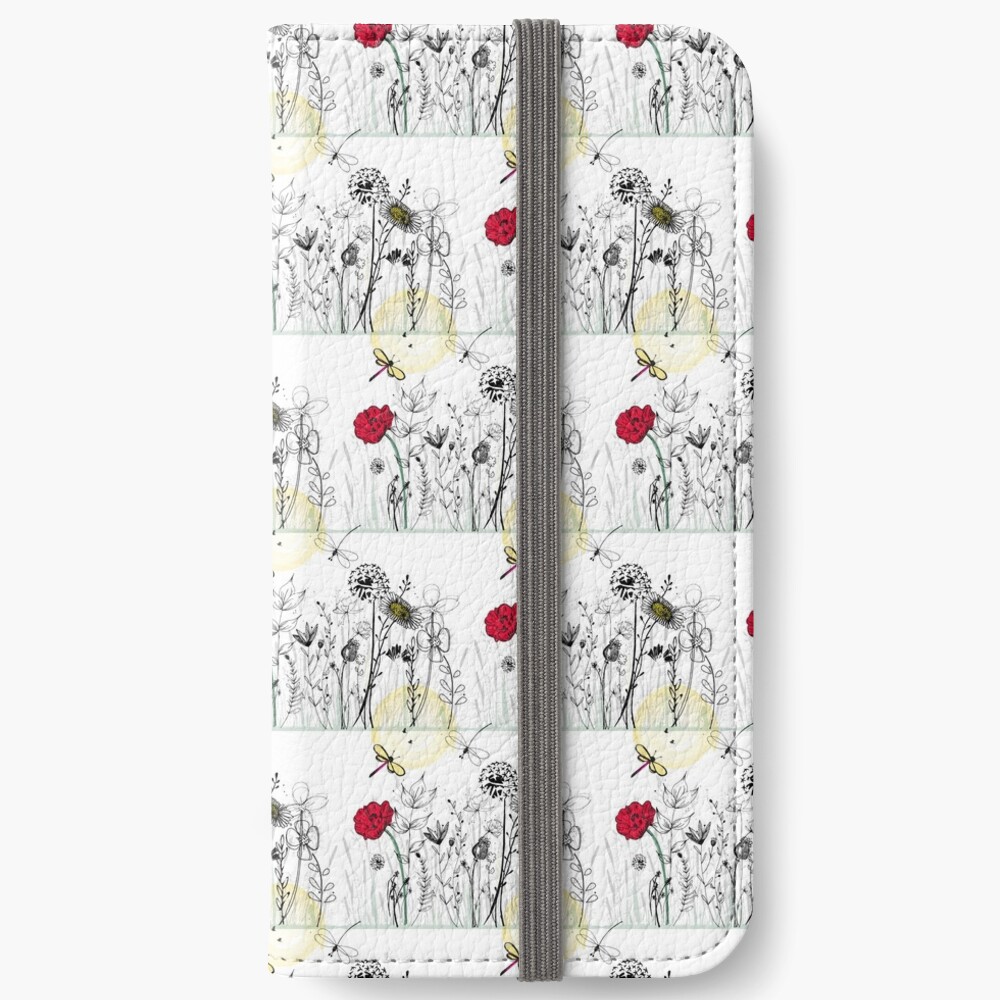 Wild Meadow iPhone Wallet