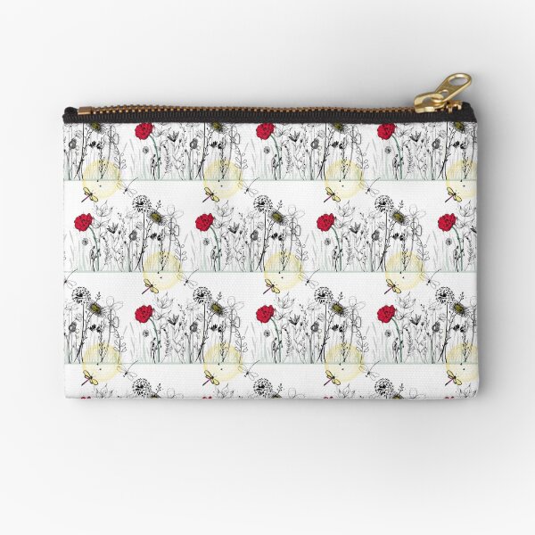 Wild Meadow Zipper Pouch