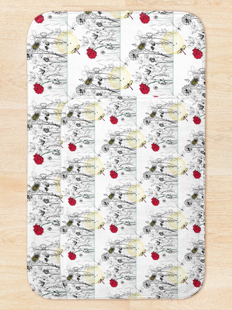 Alternate view of Wild Meadow Bath Mat