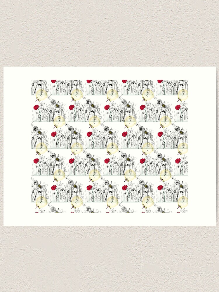 Alternate view of Wild Meadow Art Print