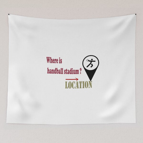 Item preview, Where is handball stadium? designed and sold by Hammy97.