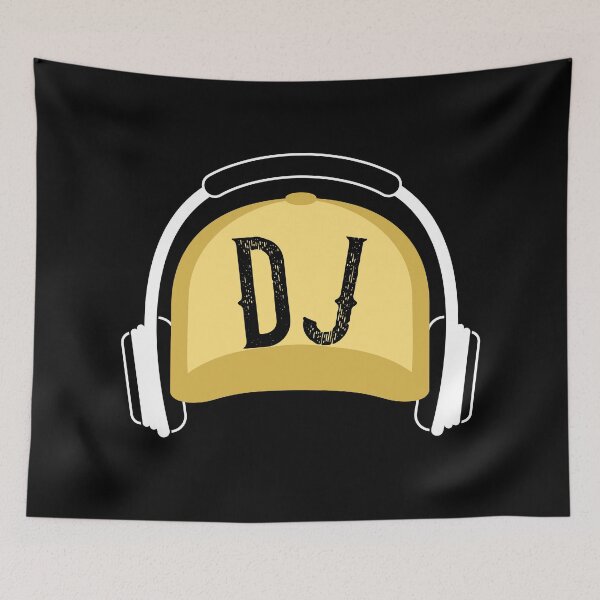 Item preview,  Dj Design -Dj Hat and Headphones Style designed and sold by onjcdesign.