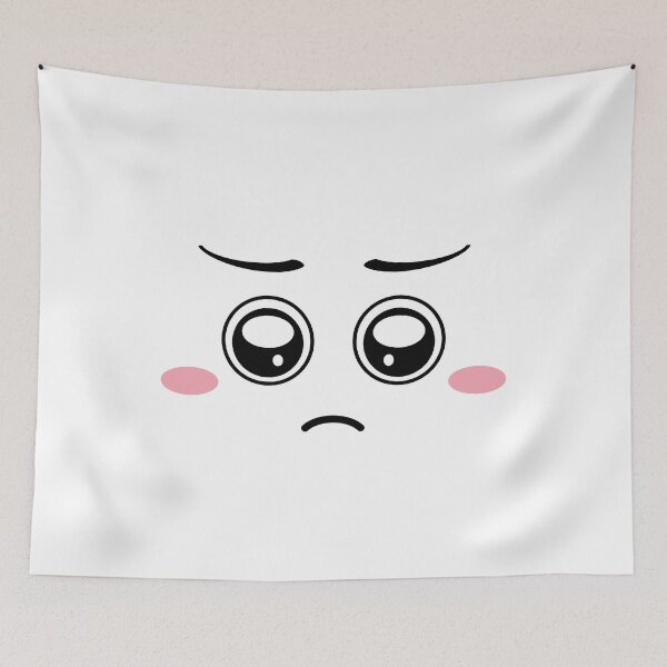Item preview, Sad Face designed and sold by be-a-nice-human.