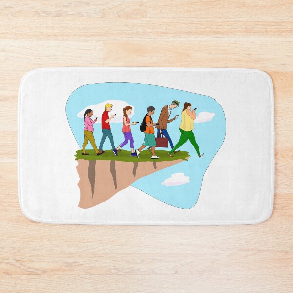 Item preview, The Cliff Top Cell Phone Walk designed and sold by Slap-Cat.