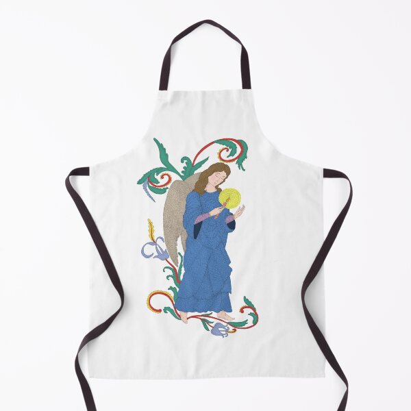 Artikelvorschau,  Angel on a white background. Vivid digital illustration. entworfen und verkauft von Yovin11.