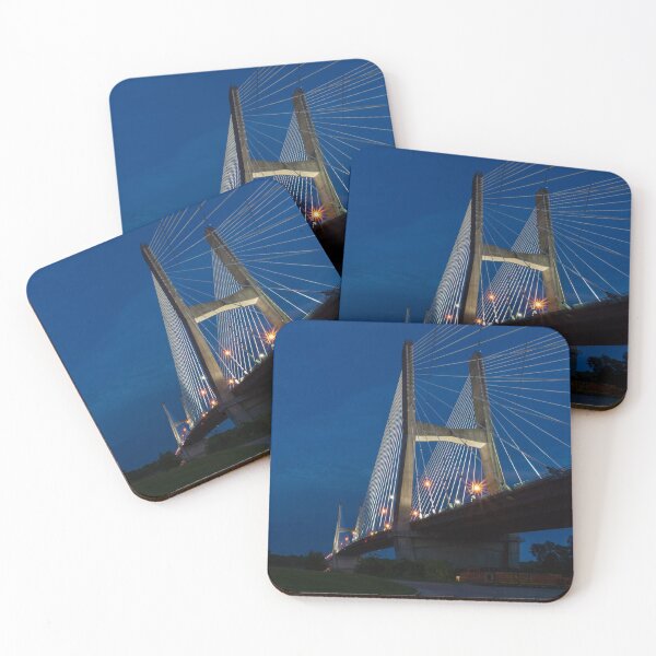 Item preview, Night At Bill Emerson Bridge designed and sold by mljdwhite.