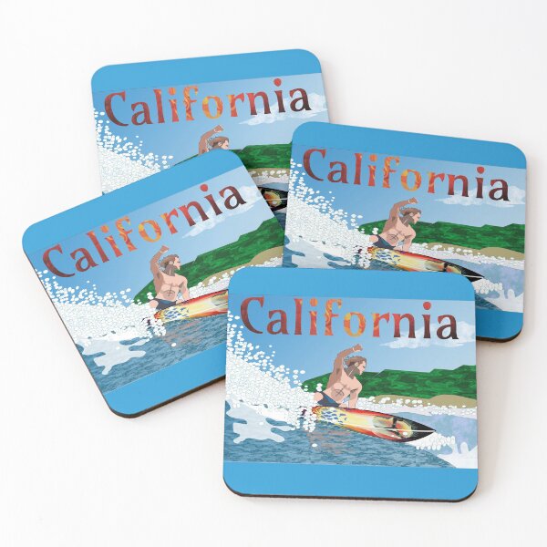 Item preview, CA Surf Dude designed and sold by EspDzines.