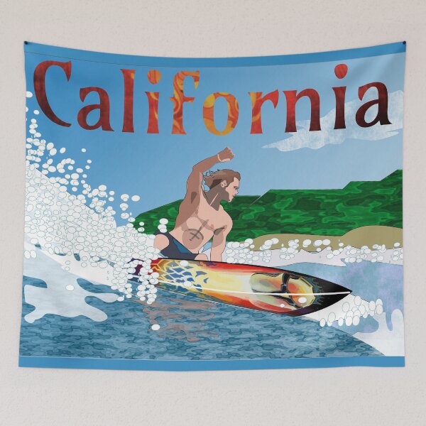 Item preview, CA Surf Dude designed and sold by EspDzines.