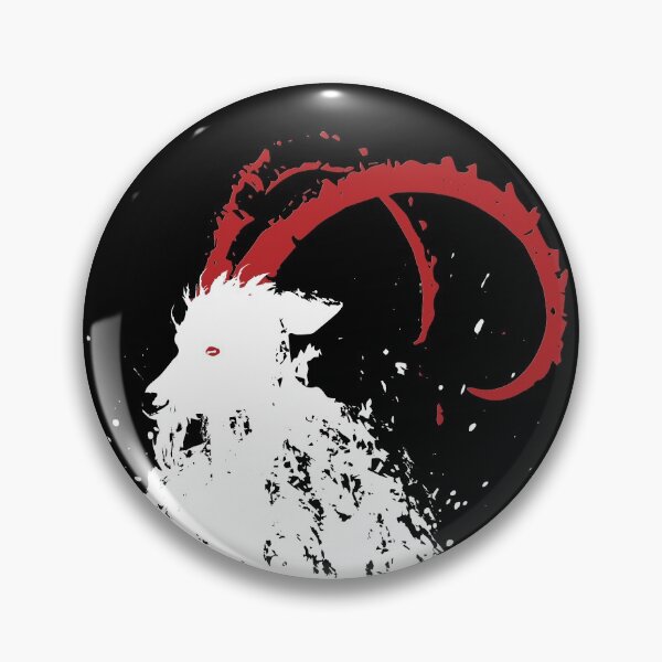 Item preview, The Barbaric Goatman - White Splatter designed and sold by OthersidePrints.