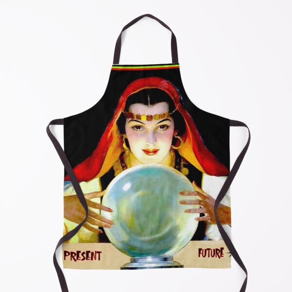 Item preview, PSYCHIC READINGS : Vintage Fortune Teller Advertising Print designed and sold by posterbobs.