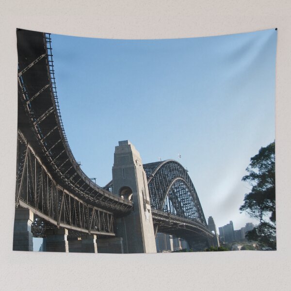 Item preview, SYDNEY HARBOUR BRIDGE CURVED | Architecture Photo designed and sold by PhotoStory.