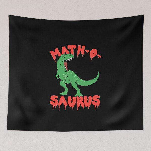 Item preview, Math Teacher Dinosaur - Mathosaurus designed and sold by CanadianUnicorn.