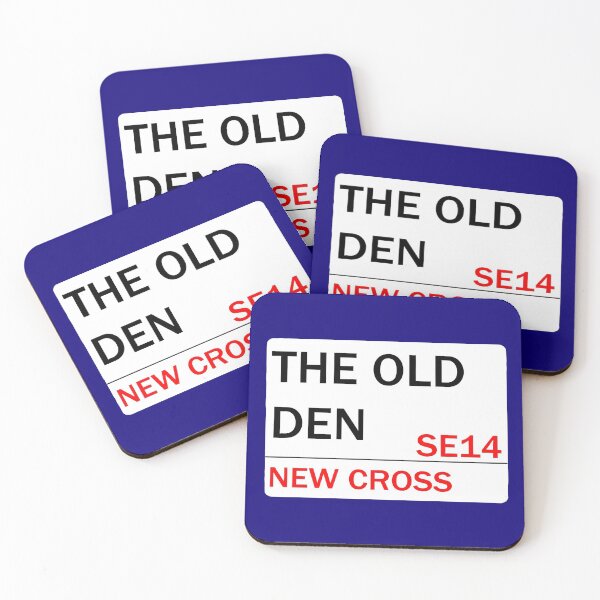 Item preview, The Old Den Address Plate designed and sold by Millwall.store.