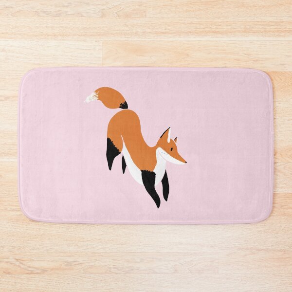 Item preview, Happy darting fox designed and sold by CoffeePandaArt.