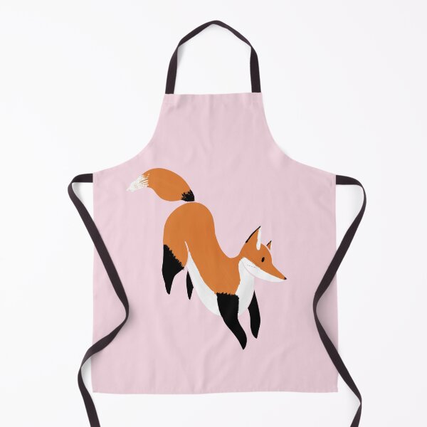 Item preview, Happy darting fox designed and sold by CoffeePandaArt.