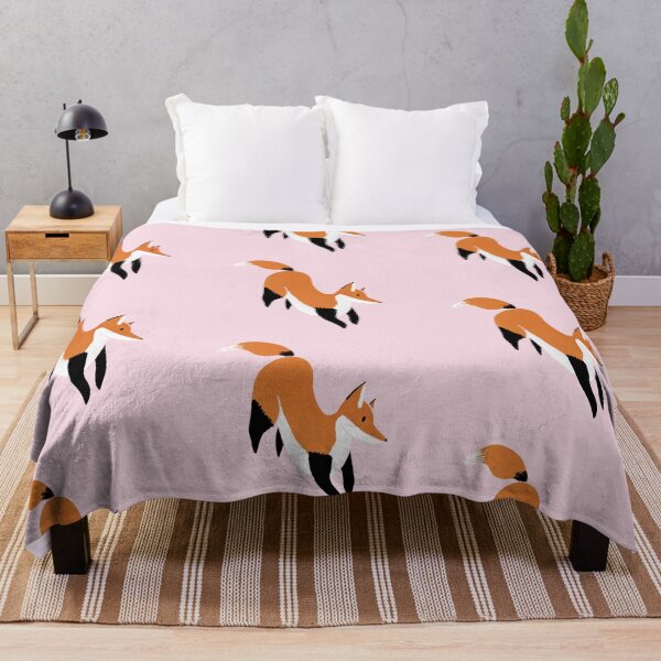 Item preview, Happy darting fox designed and sold by CoffeePandaArt.