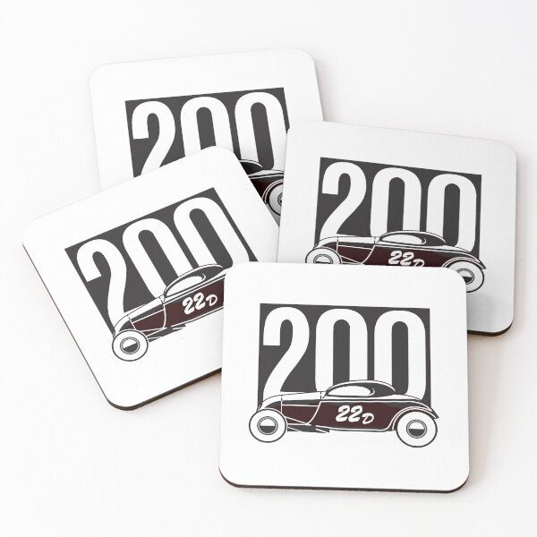 Item preview, Bonneville coupe racer 200mph - Classic black print designed and sold by retropetrol.