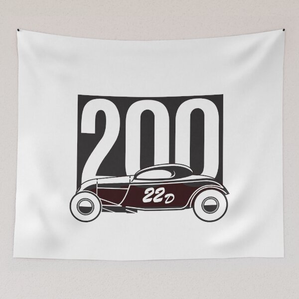 Item preview, Bonneville coupe racer 200mph - Classic black print designed and sold by retropetrol.