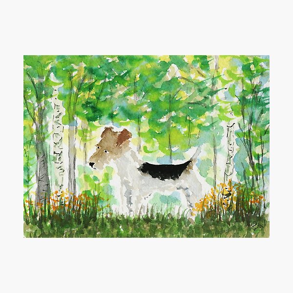 Item preview, Wire Fox Terrier designed and sold by archyscottie.