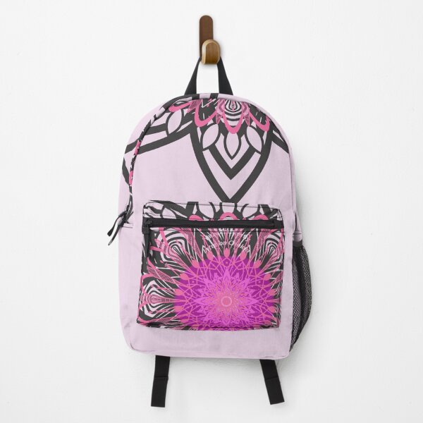 Item preview, Pink cosmic energy mandala designed and sold by hausofbutterfly.