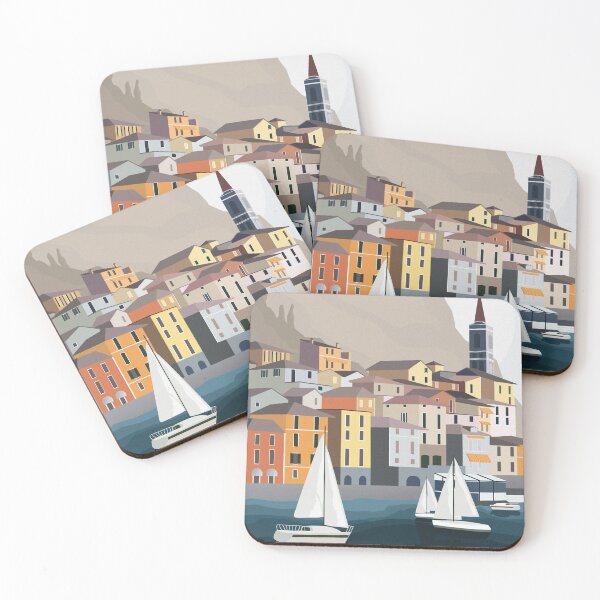 Item preview, Varenna Illustration, Italy Print, Lake Print, Italy wall art designed and sold by nataliasluca.