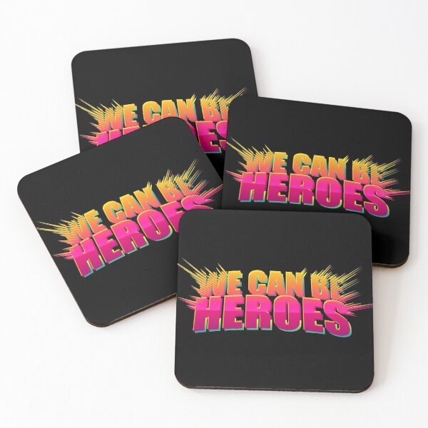 Item preview, We can be heroes motivational quote designed and sold by Shaun Joseph.