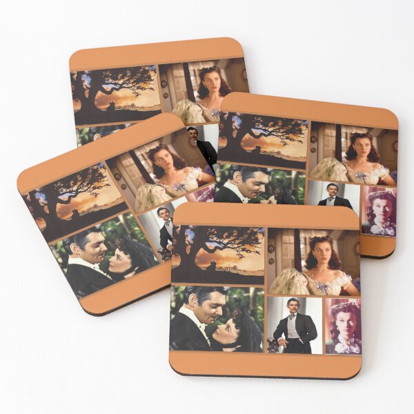 Gone with the wind Coasters (Set of 4)