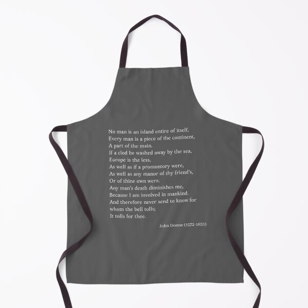 Item preview, "No Man Is An Island" by John Donne designed and sold by Yararo.