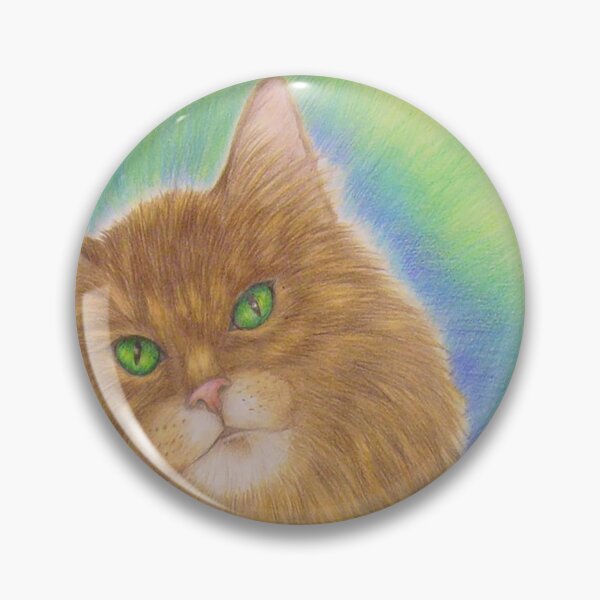 Artikelvorschau, Fluffy cat. Drawing with colored pencils. entworfen und verkauft von Yovin11.