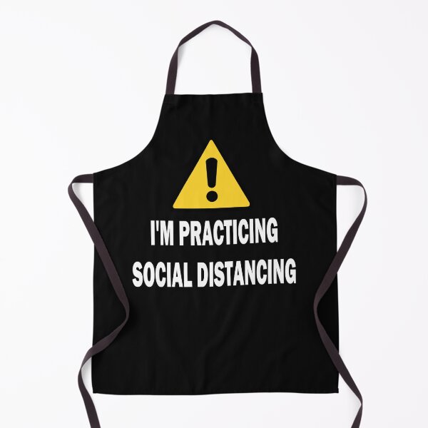 Item preview, Warning Im Practicing Social Distancing designed and sold by CoolApparelShop.