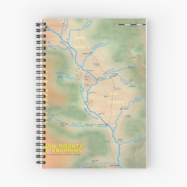 Item preview, Map of Sun County - Prax designed and sold by Chaosium.