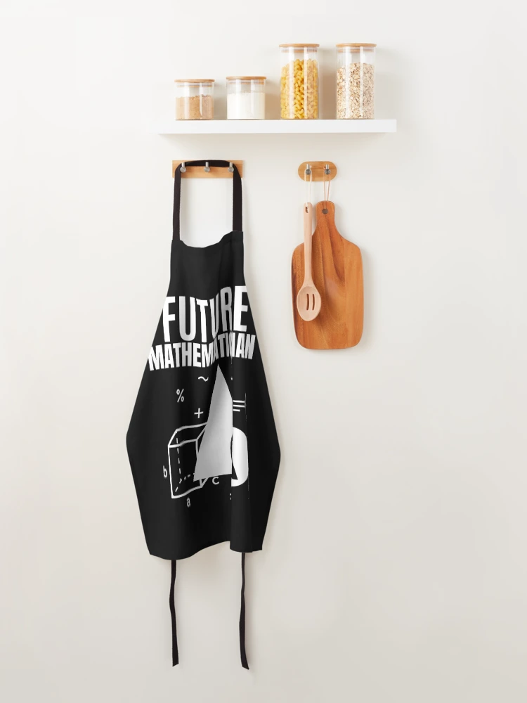 Thumbnail 4 of 6, Apron, Future Mathematician designed and sold by RIVEofficial.