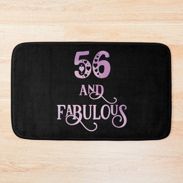 Item preview, Women 56 Years Old And Fabulous 56th Birthday Party print designed and sold by Grabitees.