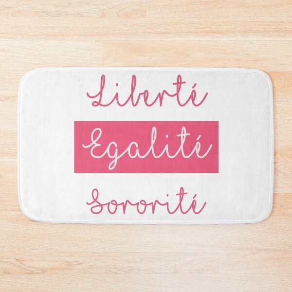 Item preview, Liberte Egalite Sororite pink designed and sold by RetroPrints.