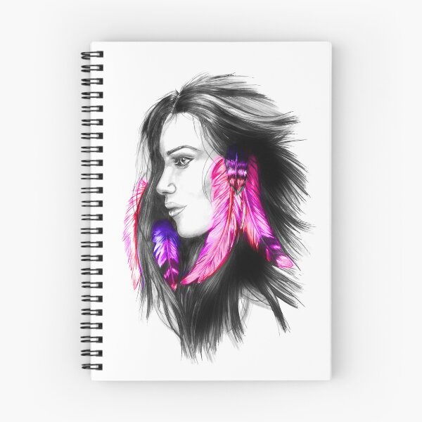 Item preview, Native American Huntress *Magenta* designed and sold by DakotasDen.